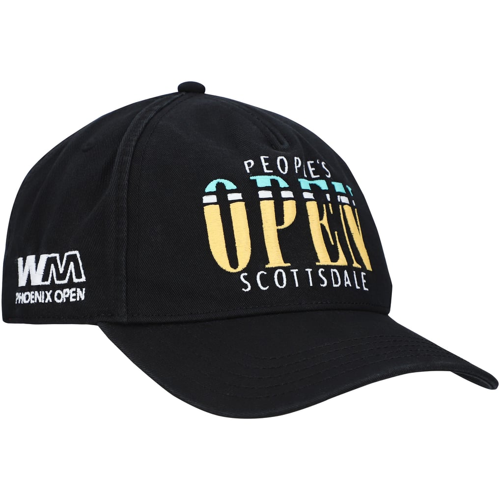  WM Phoenix Open Barstool Golf Roscoe Adjustable Hat - Black